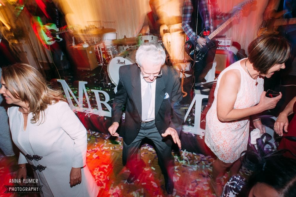 wedding party dancefloor