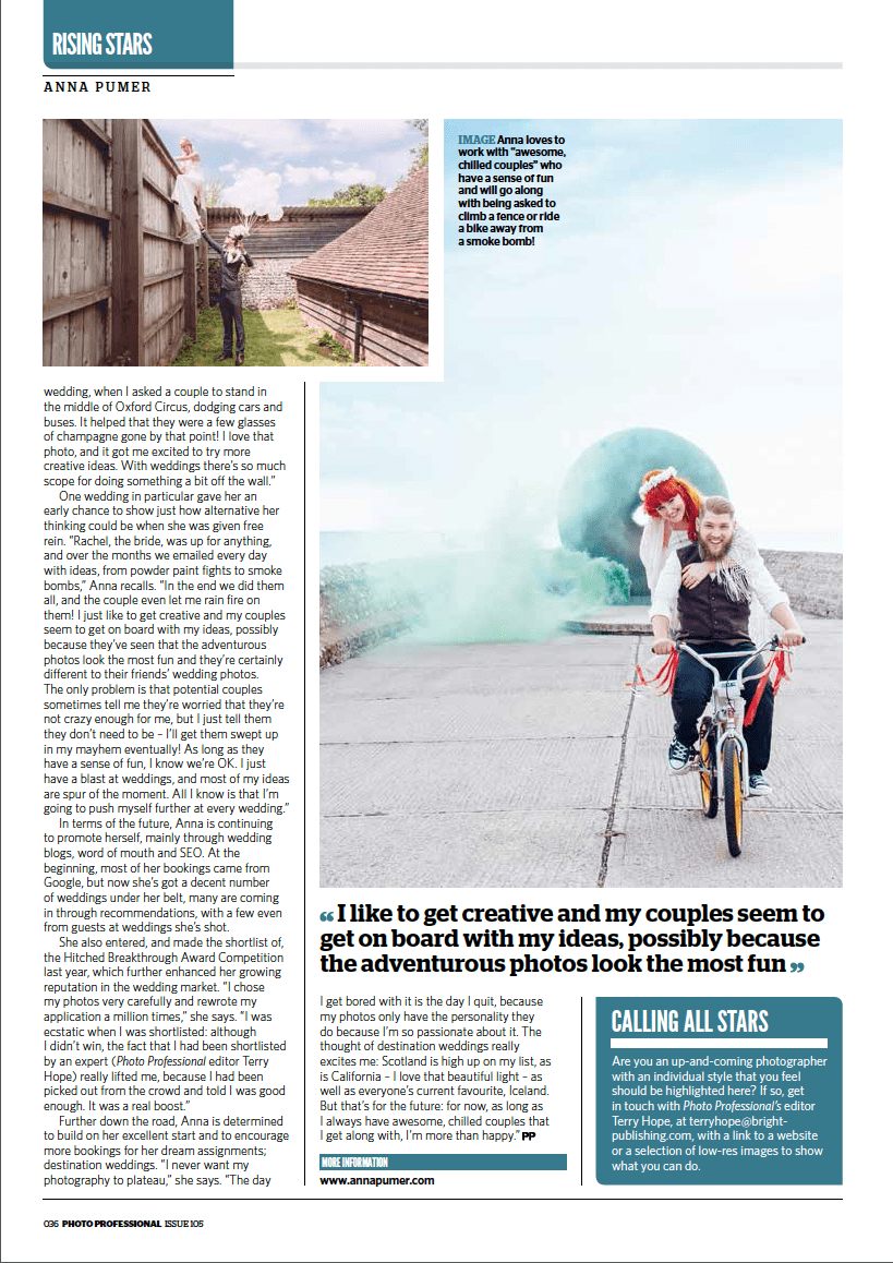 photo professional magazine rising star uk wedding photography-1