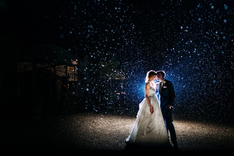 Rainy Cripps Stone Barn Wedding portraits