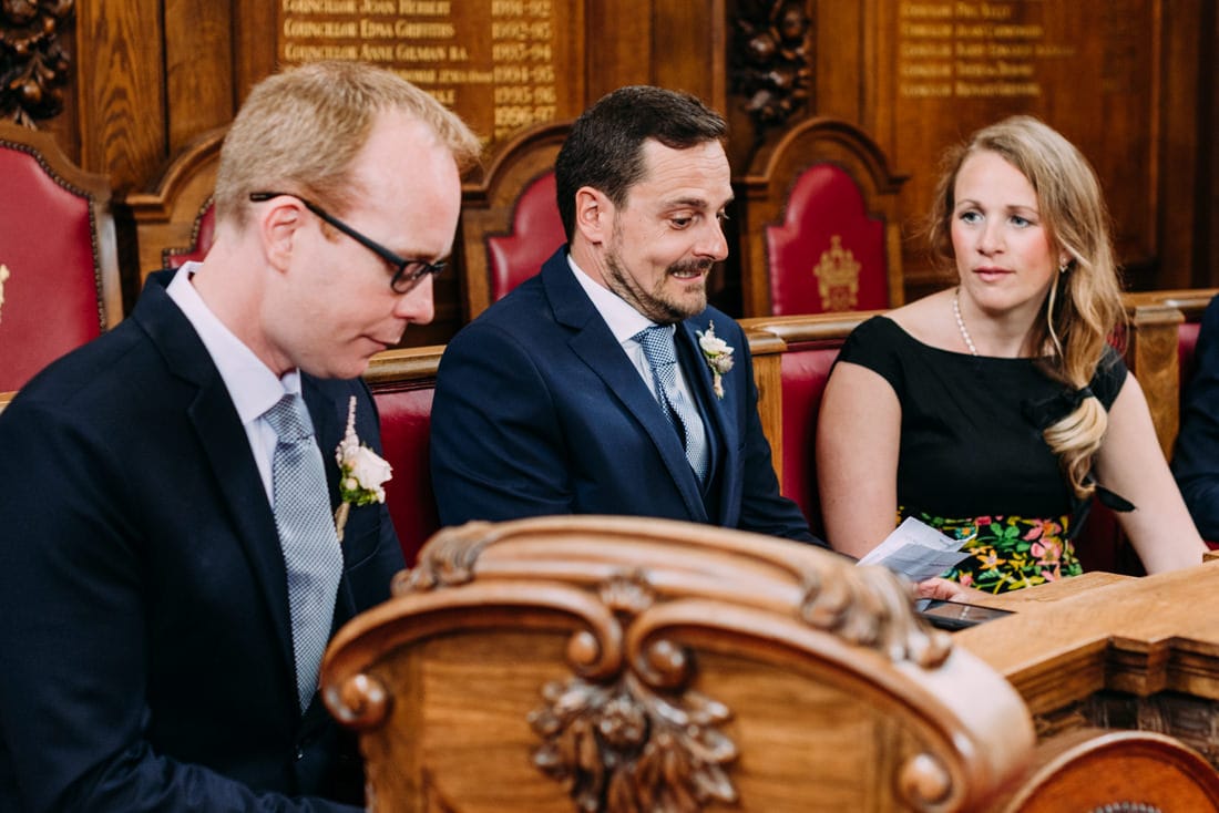 london wedding islington town hall ceremony