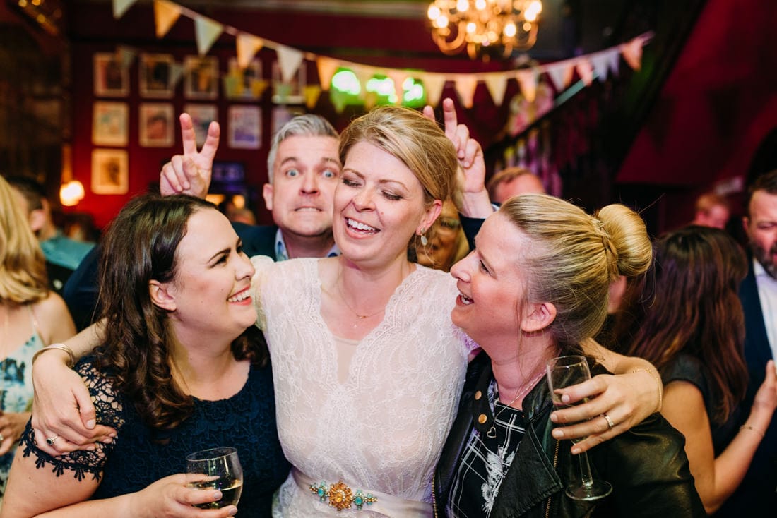 wedding at the peasant pub in london
