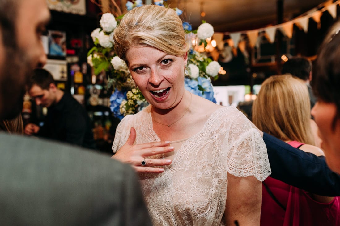 london wedding photographer at the peasant pub