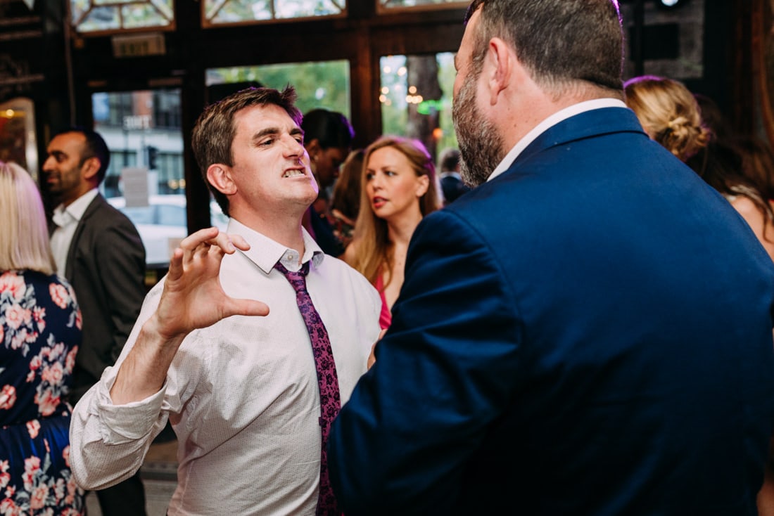 london wedding photographer at the peasant pub