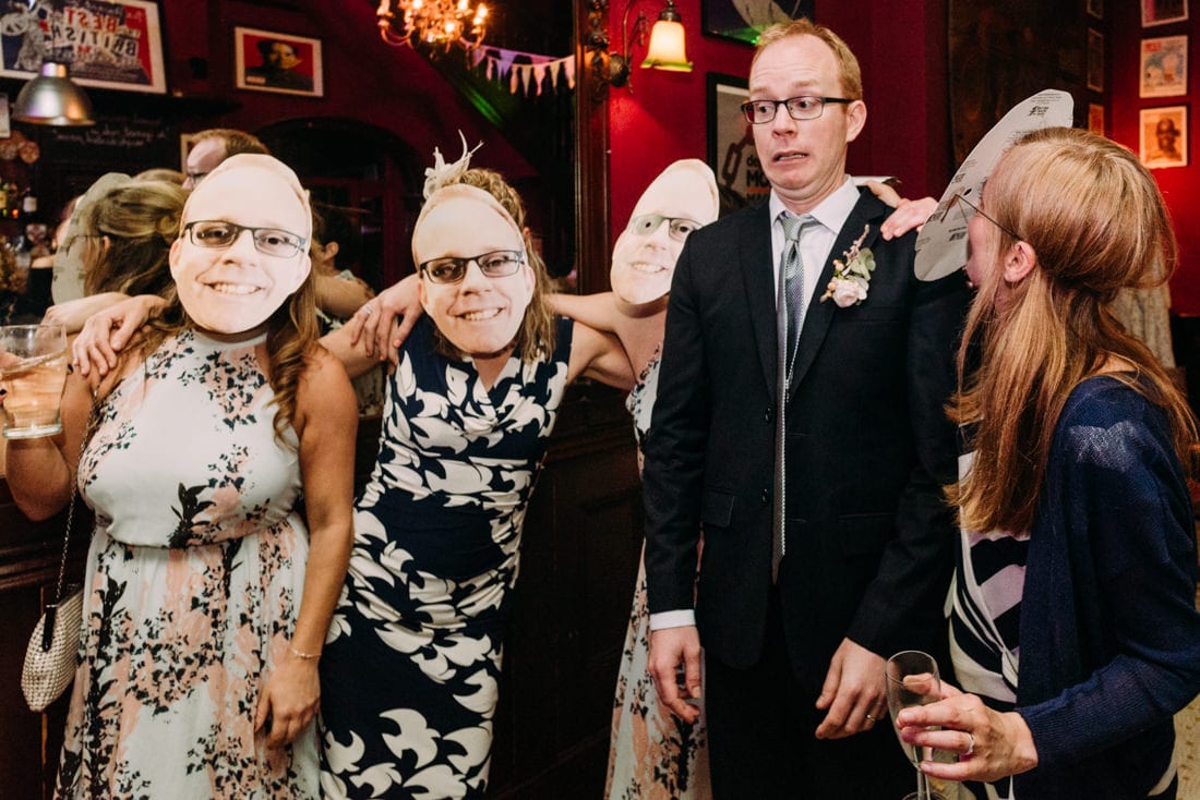 london wedding photographer at the peasant pub