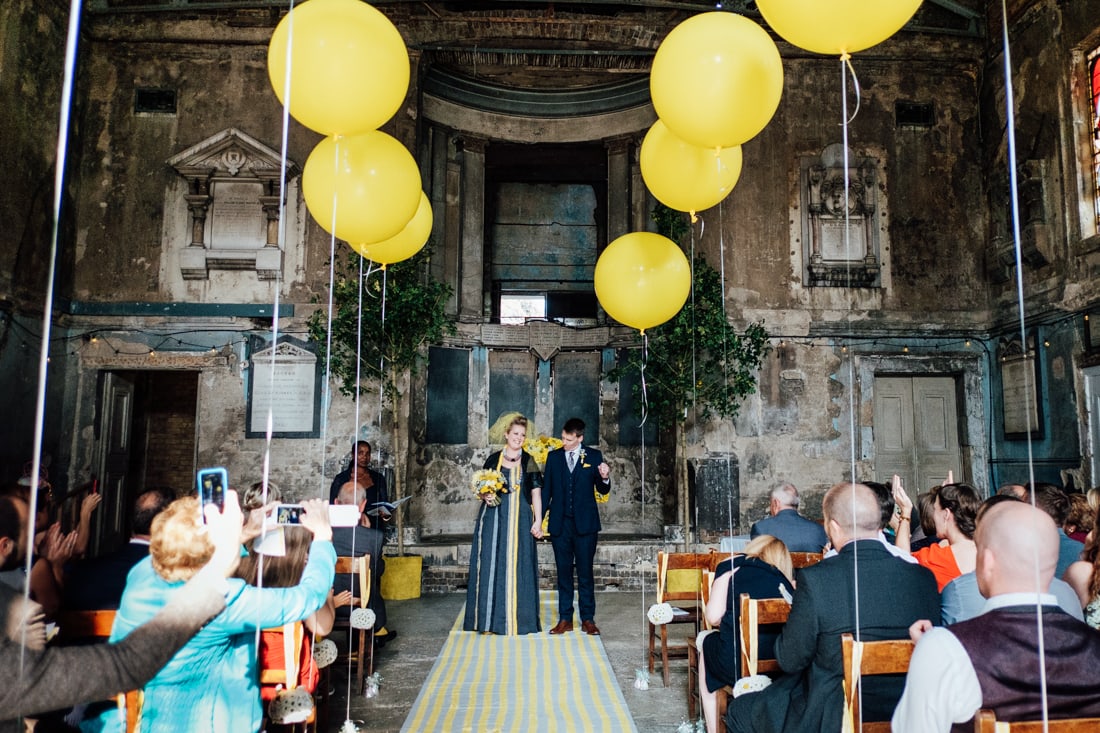 the asylum london wedding