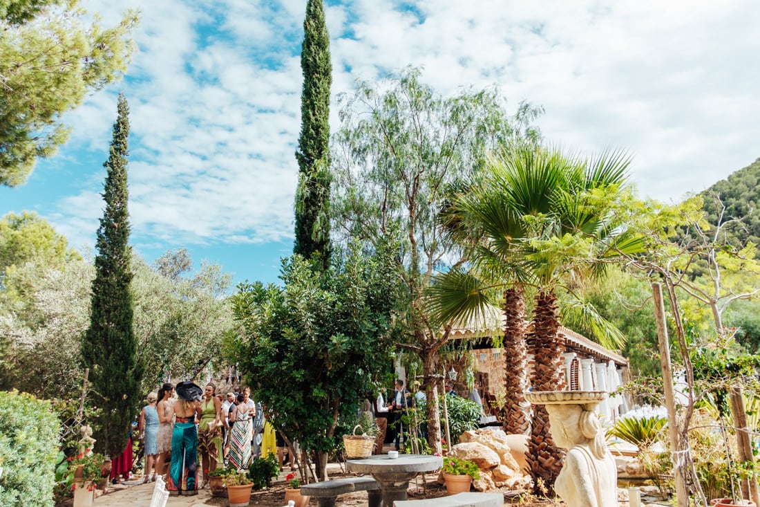 ibiza travel wedding in a villa