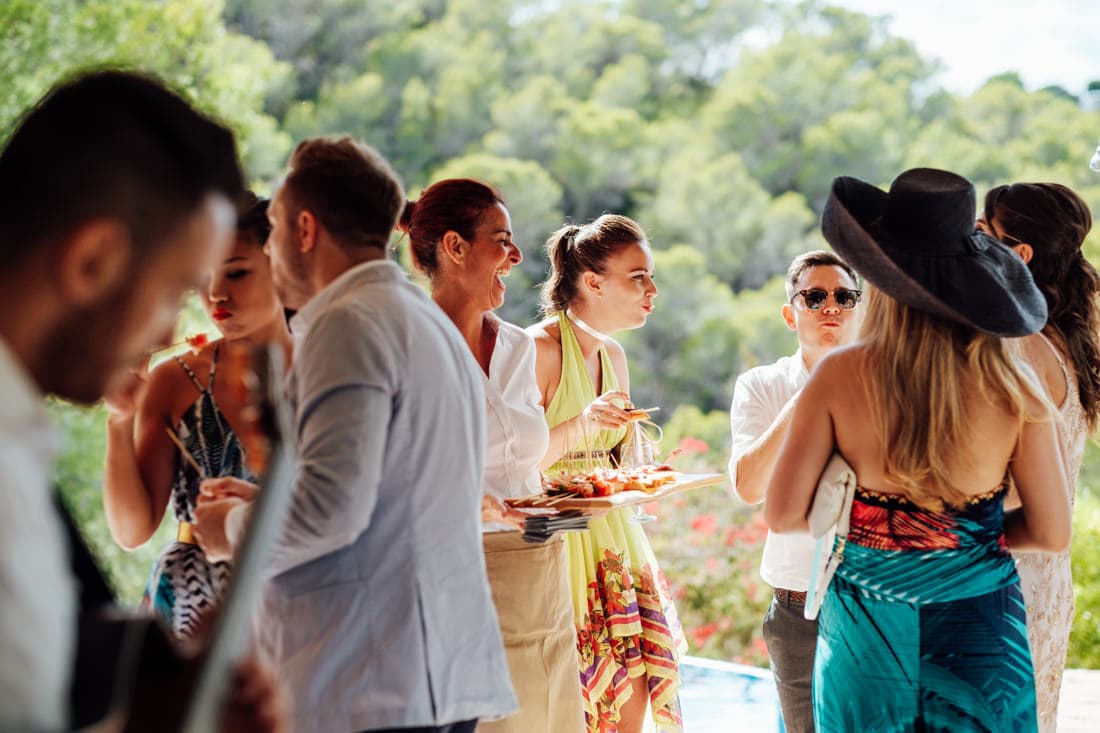 ibiza travel wedding in a villa