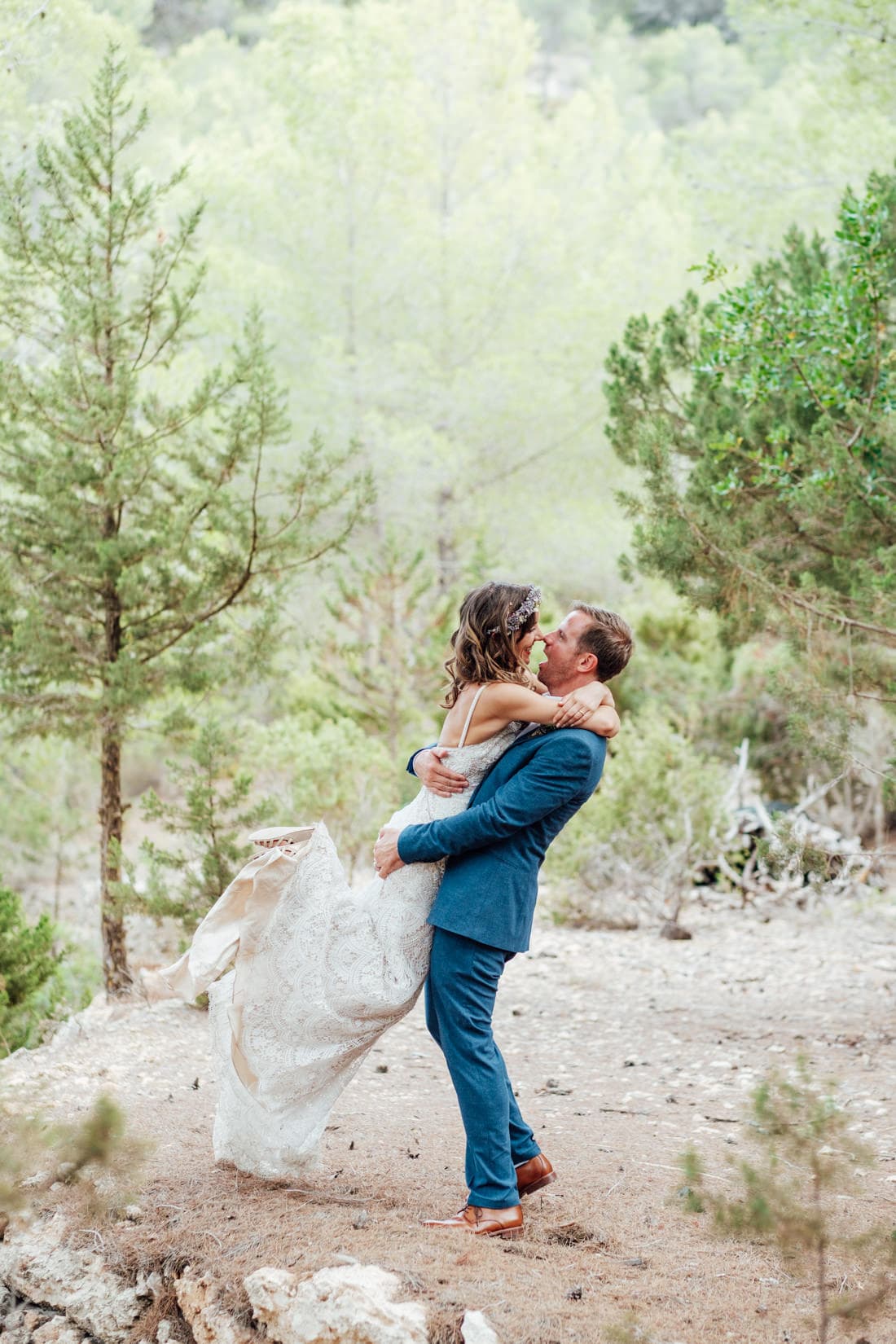 ibiza travel wedding in a villa