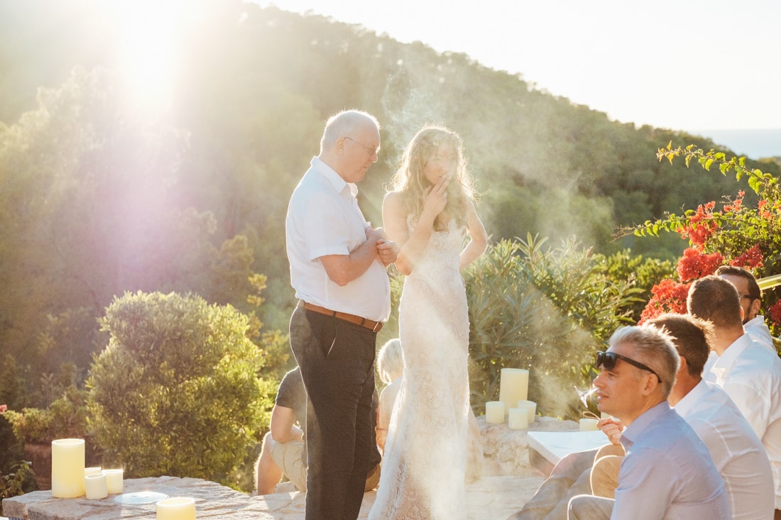 ibiza travel wedding in a villa