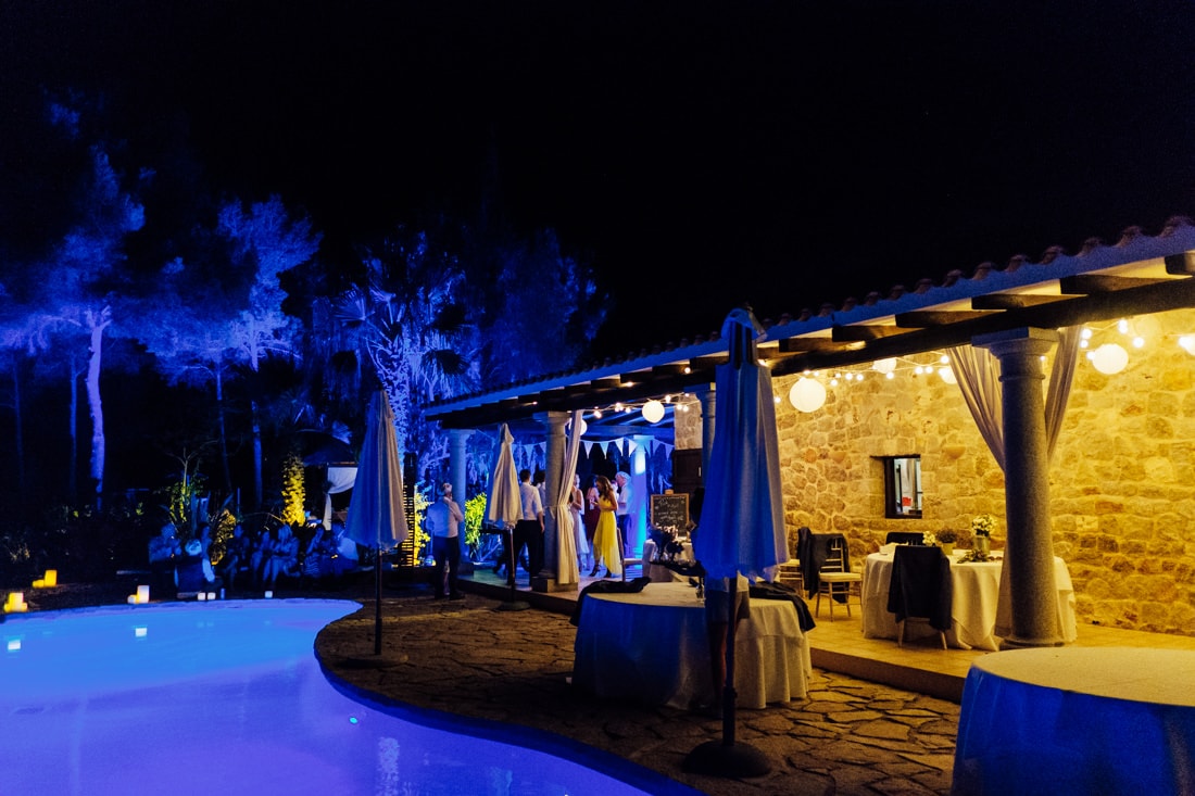 ibiza travel wedding in a villa