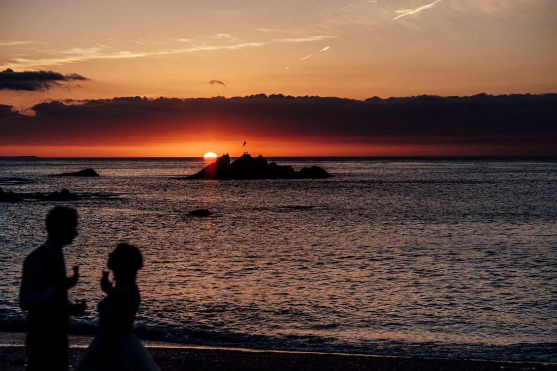 tunnels-beaches-wedding-devon-52 tunnels beaches wedding devon sunset