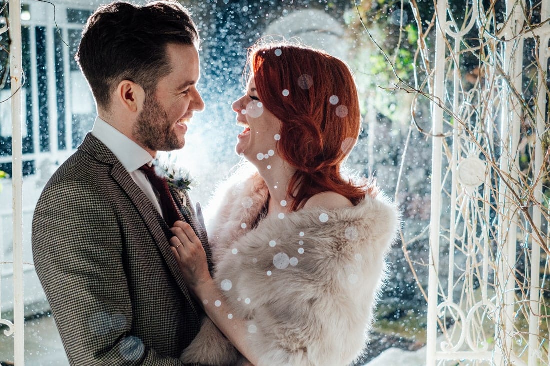 how to plan a winter wedding