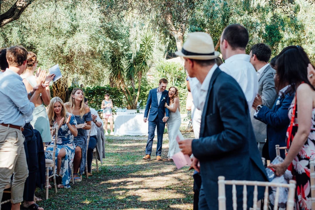corfu greek island wedding on the beach