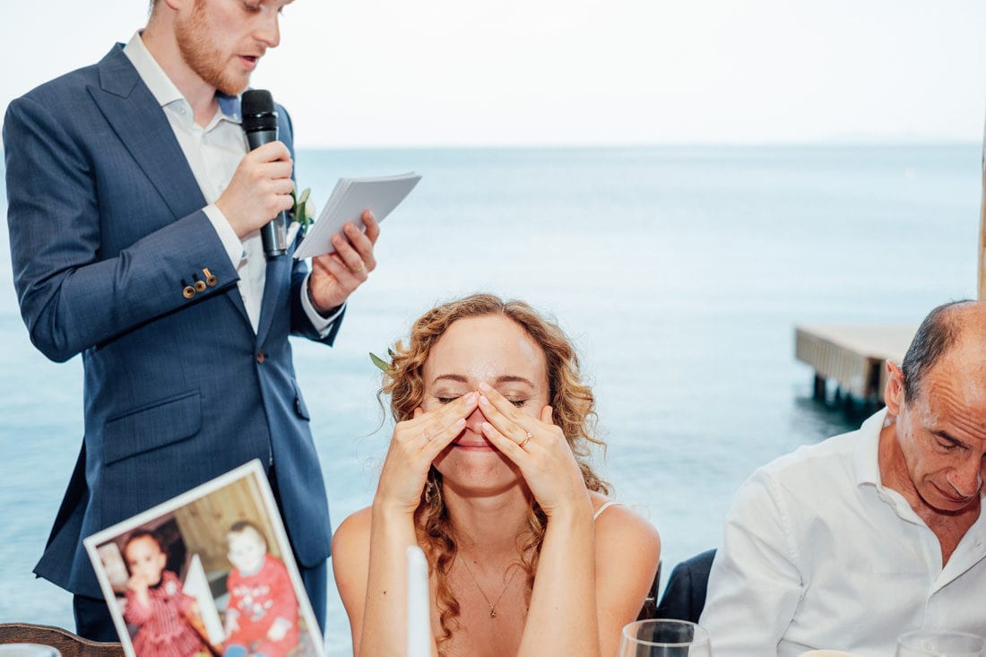 corfu greek island wedding on the beach
