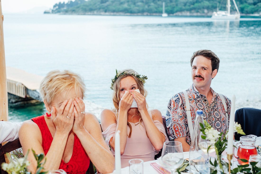 corfu greek island wedding on the beach