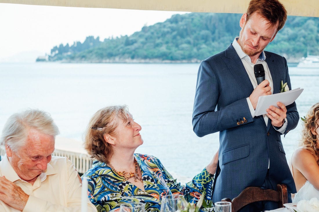 corfu greek island wedding on the beach